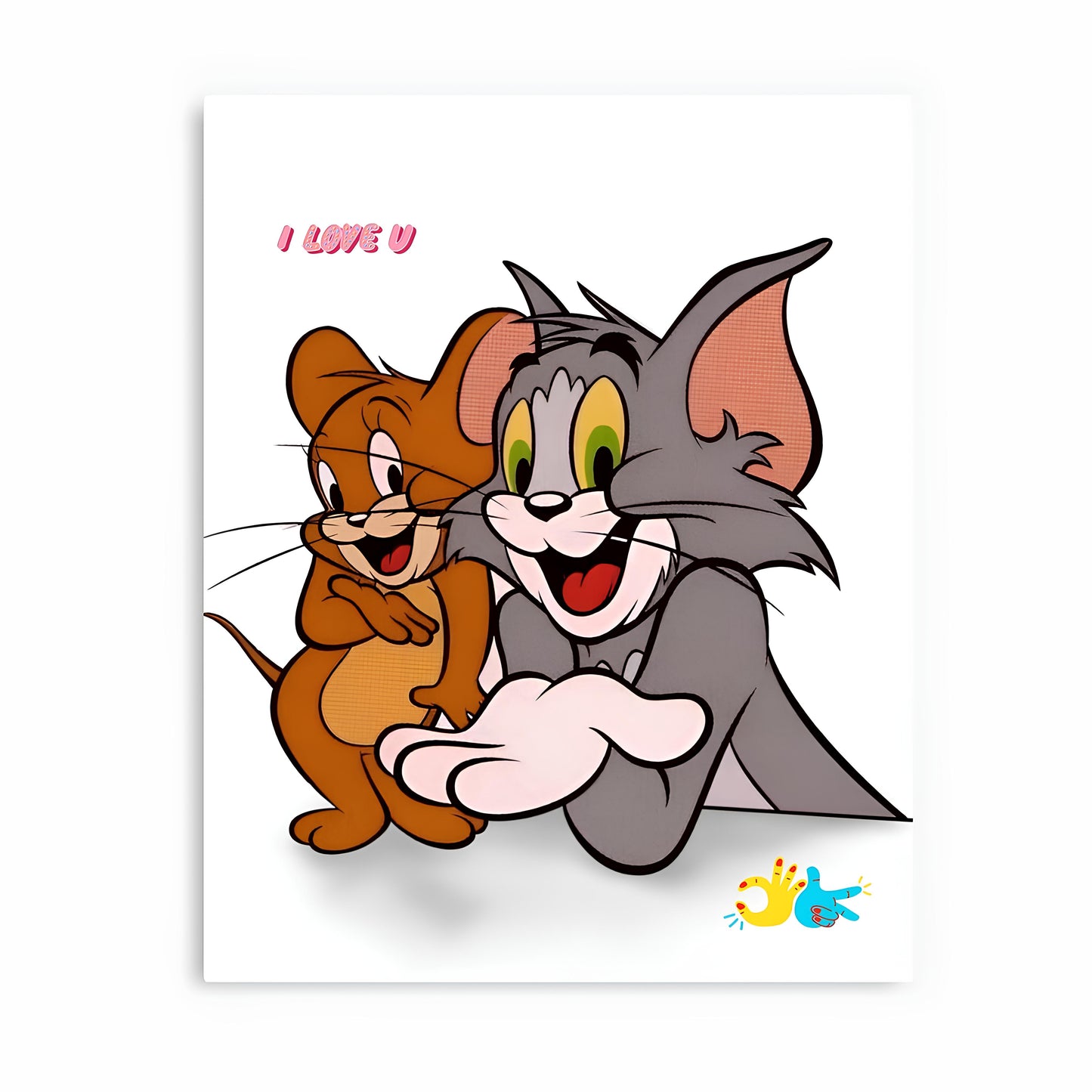 Tom And Jerry Metal Poster-54