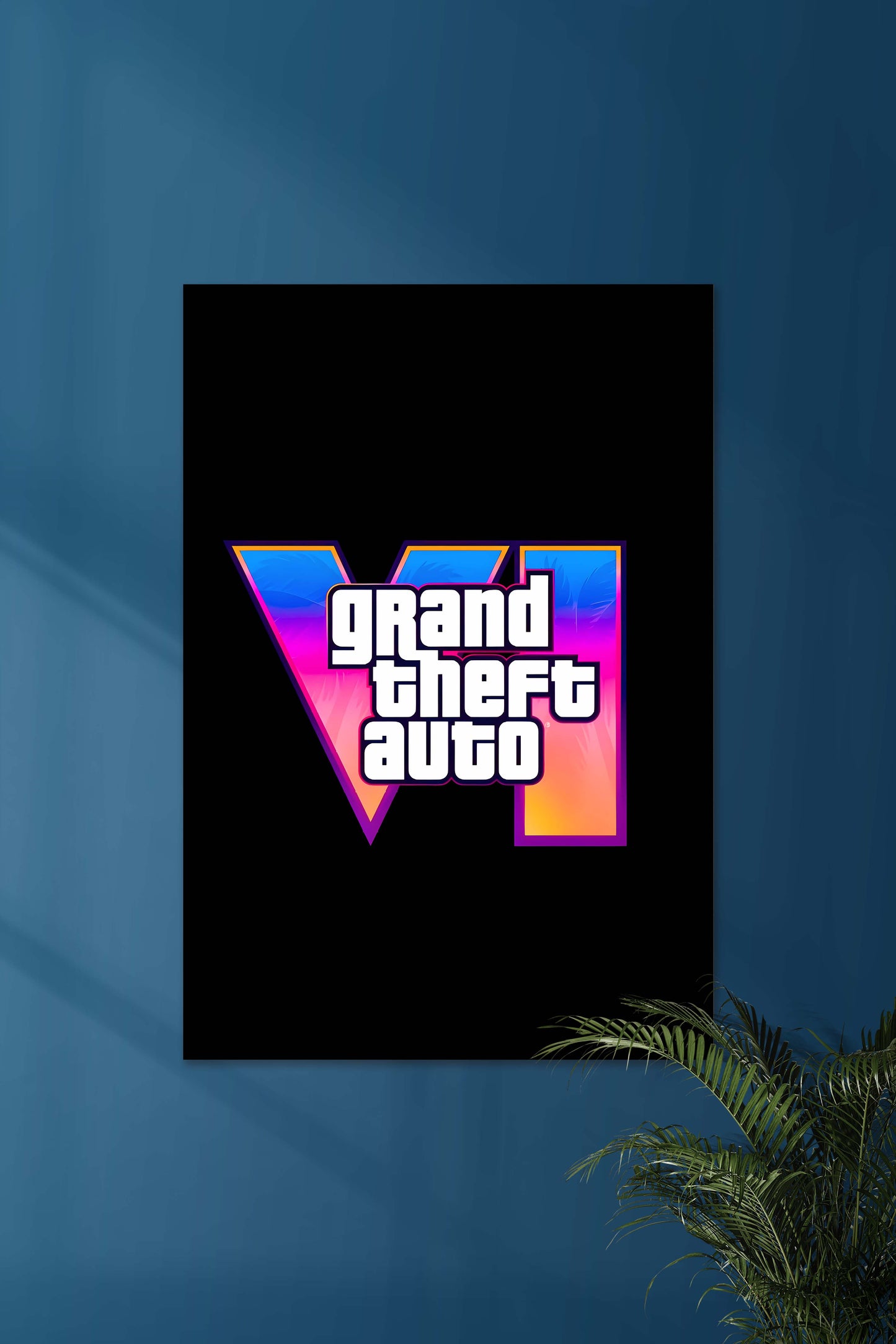 Grand Theft Auto VI (Logo) | GTA | GAME POSTERS