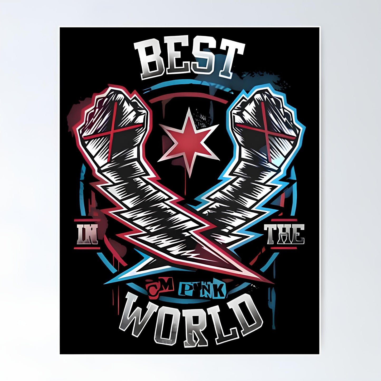 WWE Metal Poster-10