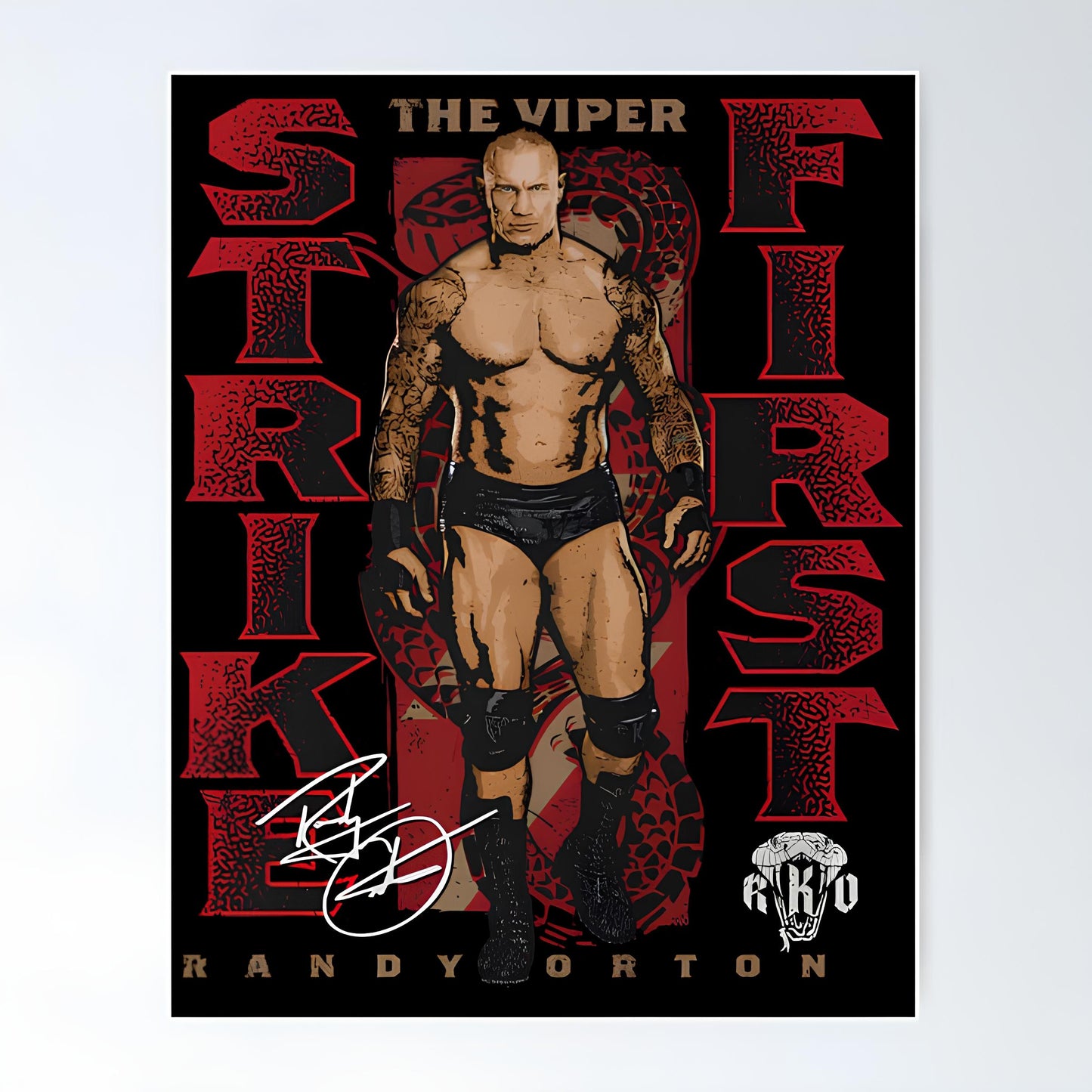WWE Metal Poster-26