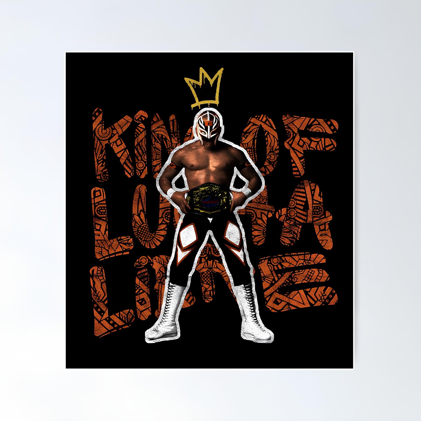 WWE Metal Poster-28