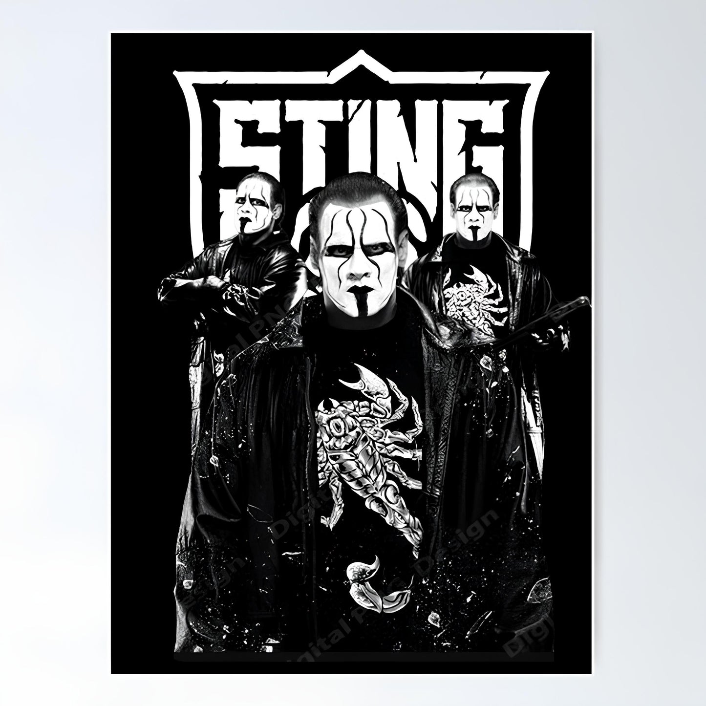 WWE Metal Poster-36