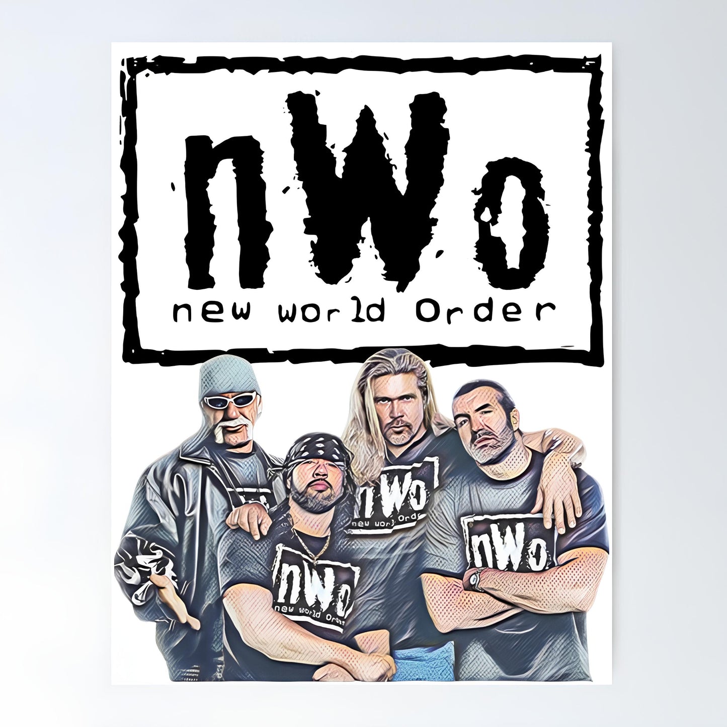 WWE Metal Poster-42