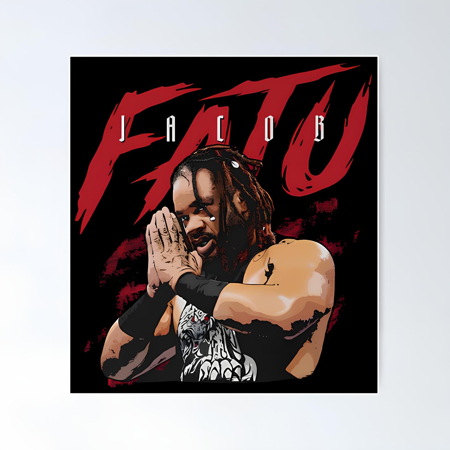 WWE Metal Poster-49