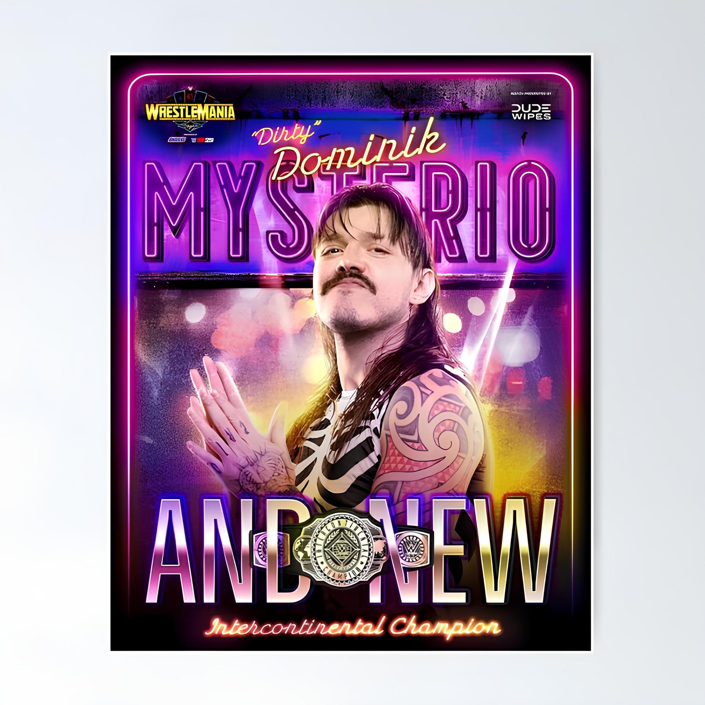 WWE Metal Poster-55