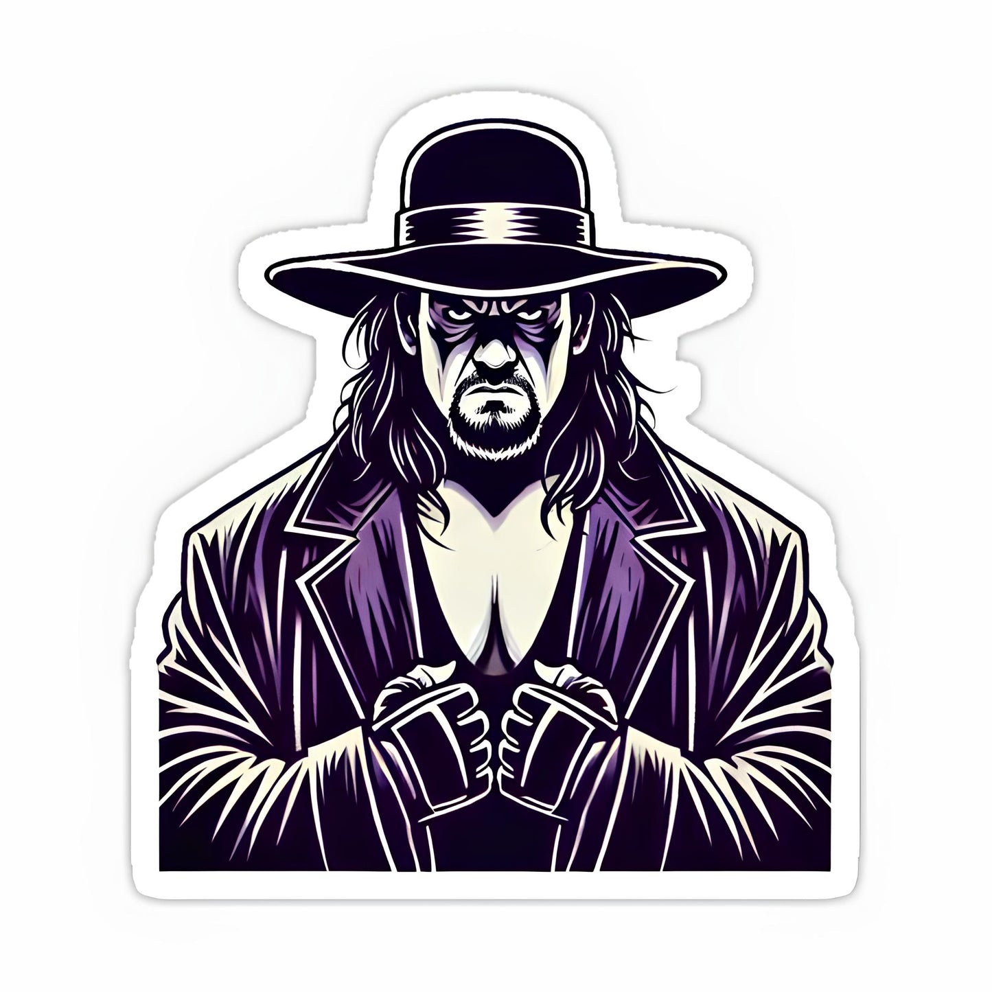 WWE sticker-8