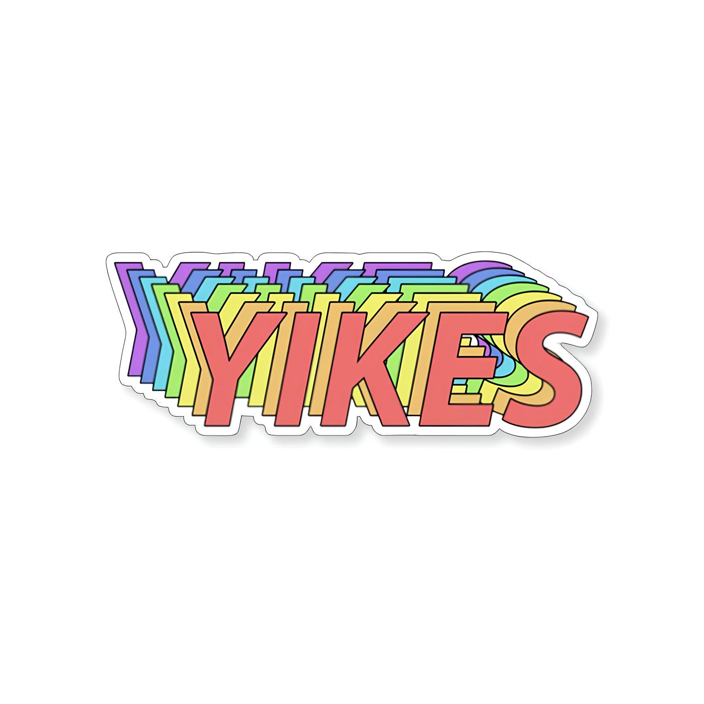 Yikes Sticker