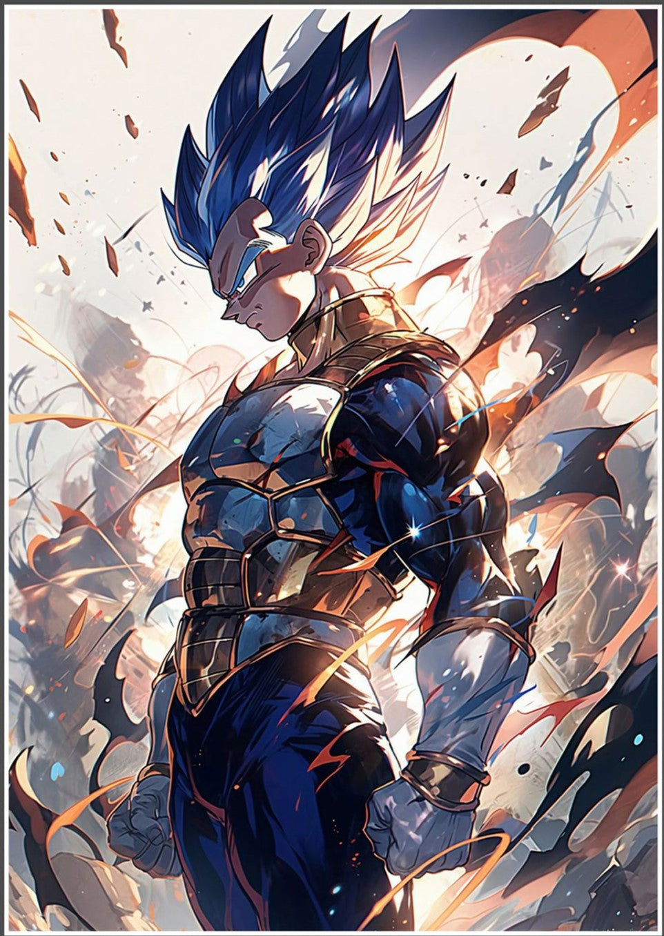 DRAGON BALL Z VEGETA ULTRA POSTER