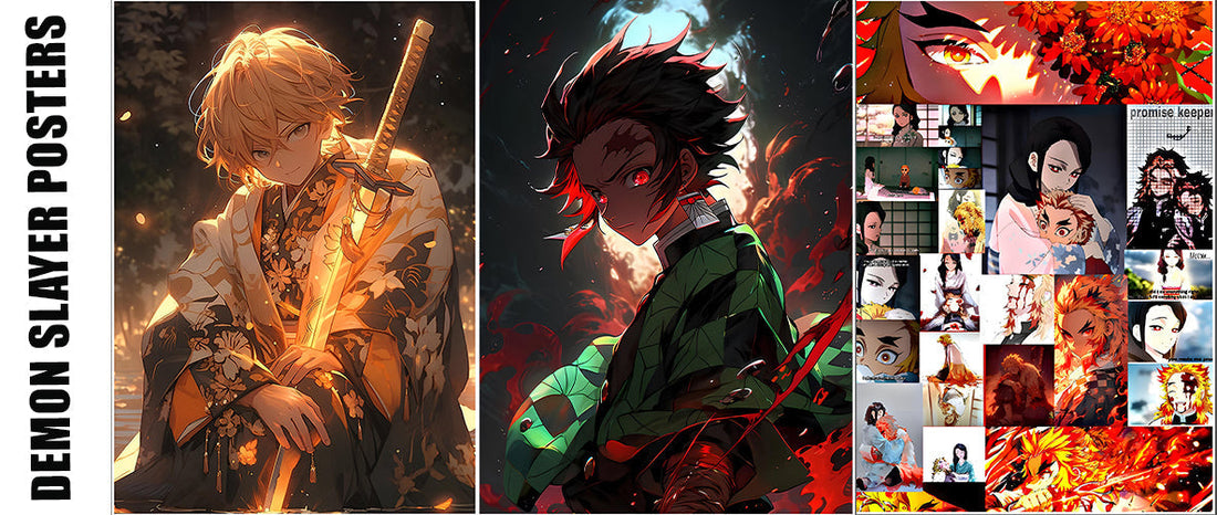 Get the Best Demon Slayer Posters at InkyPrinty