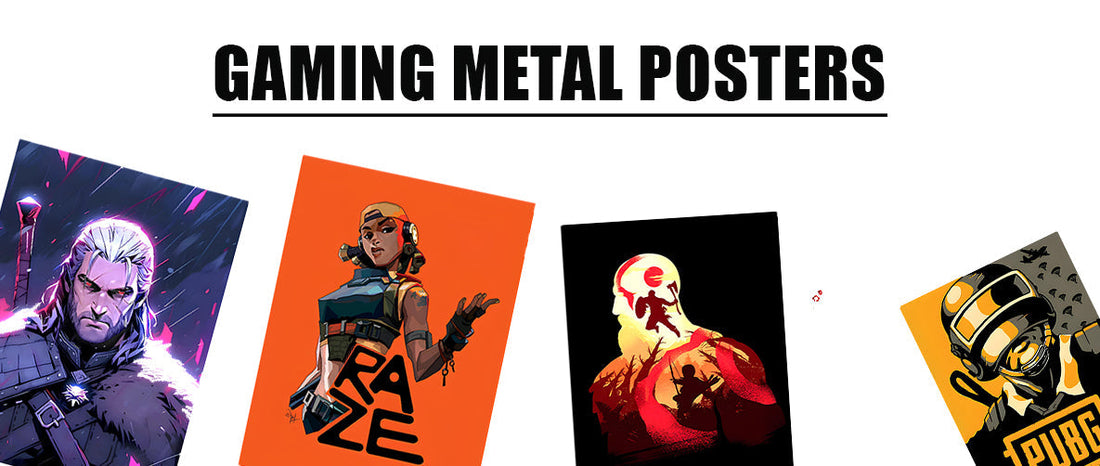 Gaming Metal Posters – A Must-Have for Every Gamer’s Space
