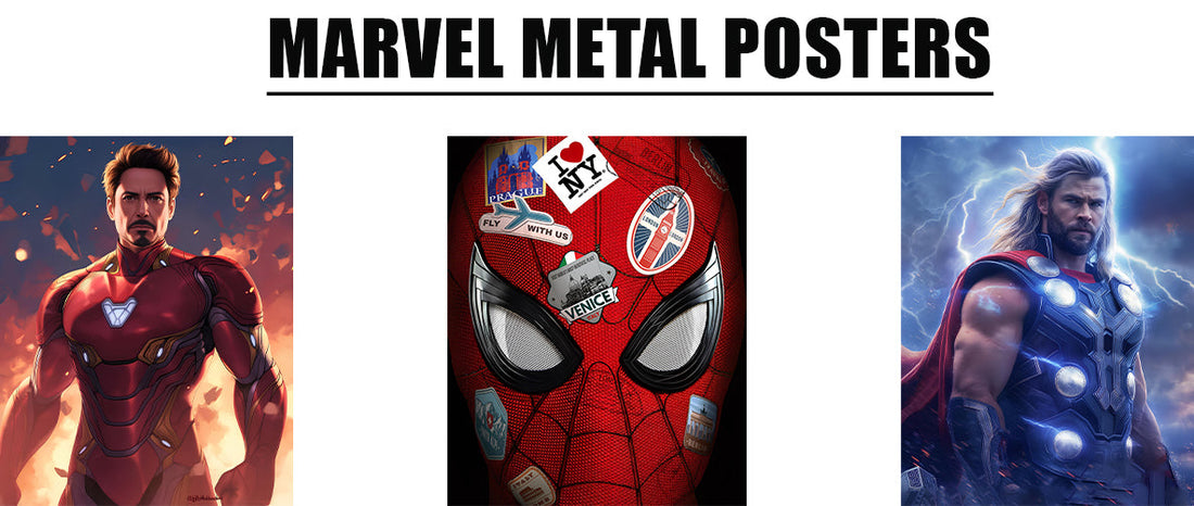 Discover the Power of Marvel Metal Posters with InkyPrinty