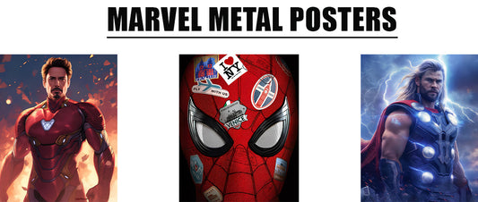 Discover the Power of Marvel Metal Posters with InkyPrinty