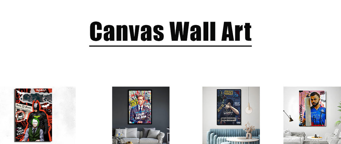 Transform Your Space with Premium Canvas Wall Art from InkyPrinty