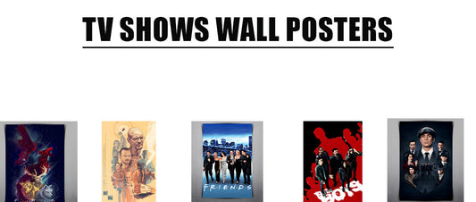 Elevate Your Space with Iconic TV Show Wall Posters from Inkyprinty