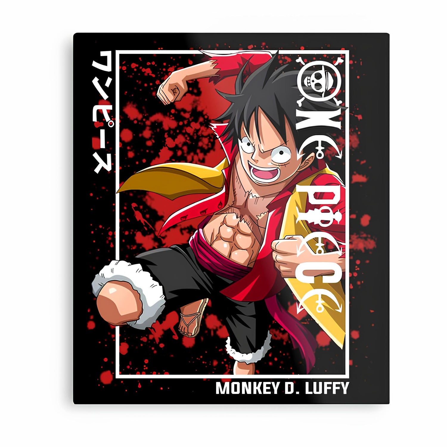 One Piece Metal Posters