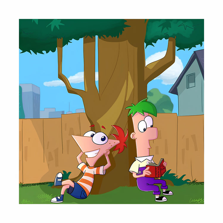 Phineas And Ferb Metal Posters