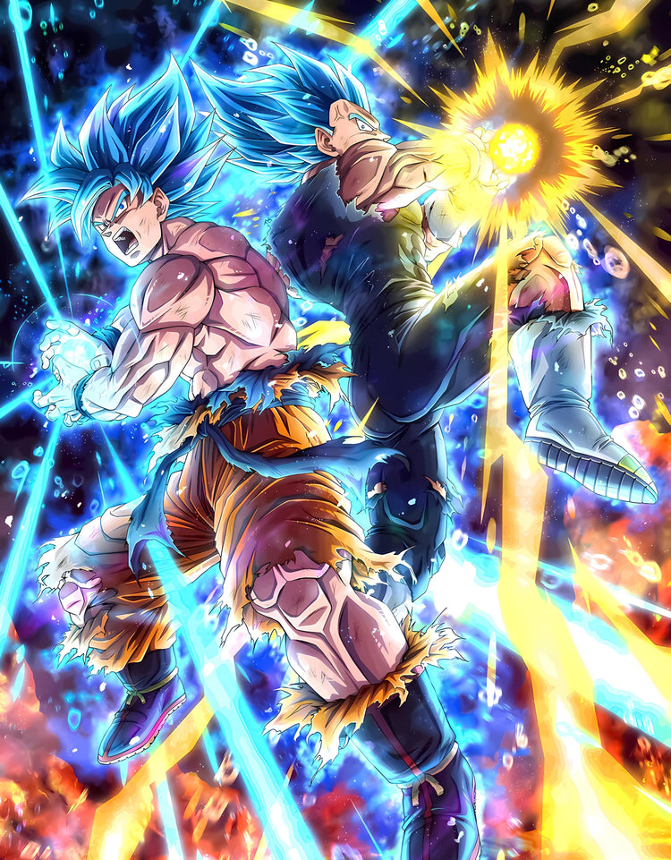 DBZ Metal Poster