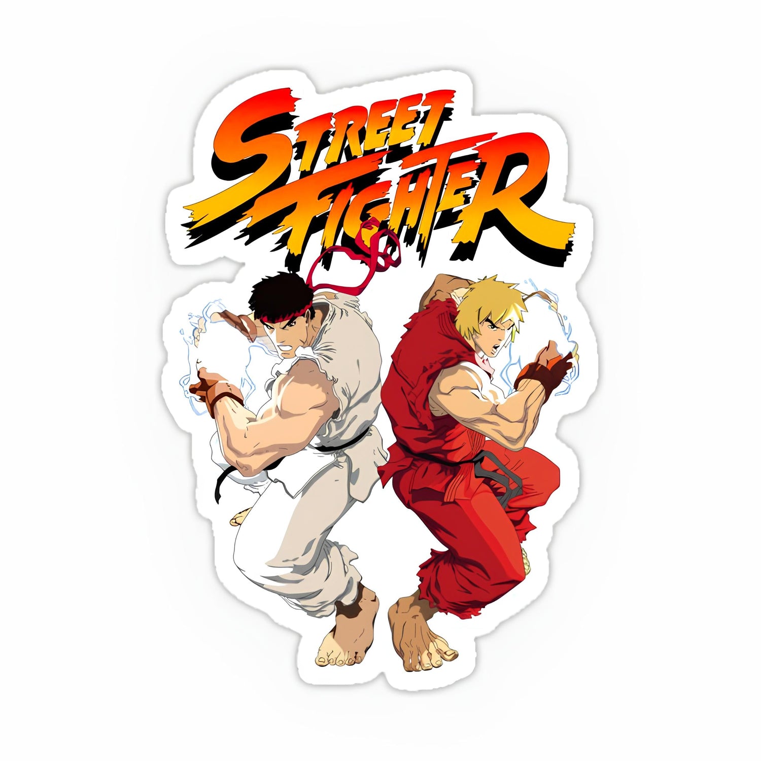 Street Fighter stickers