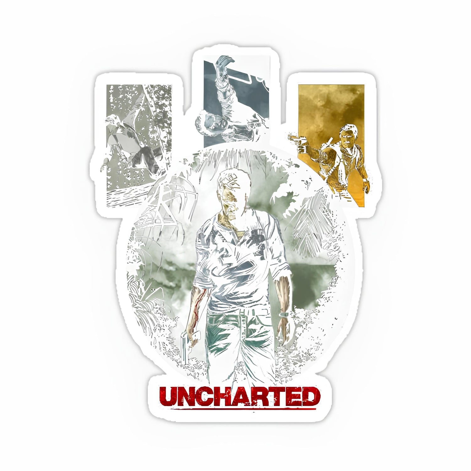 Uncharted stickers