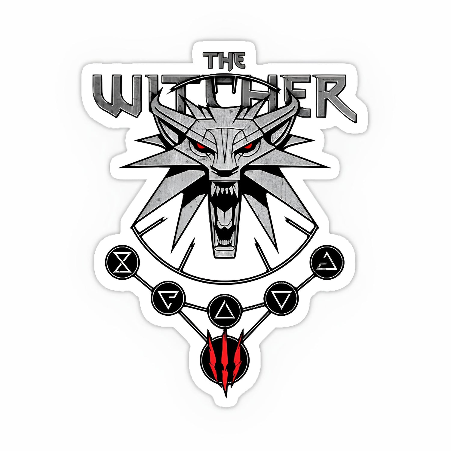 The Witcher Stickers