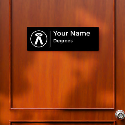 Custom Name Plates (Your Name and Degree)