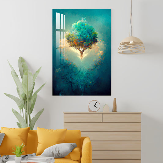 The Green Heaven Acrylic Wall Art