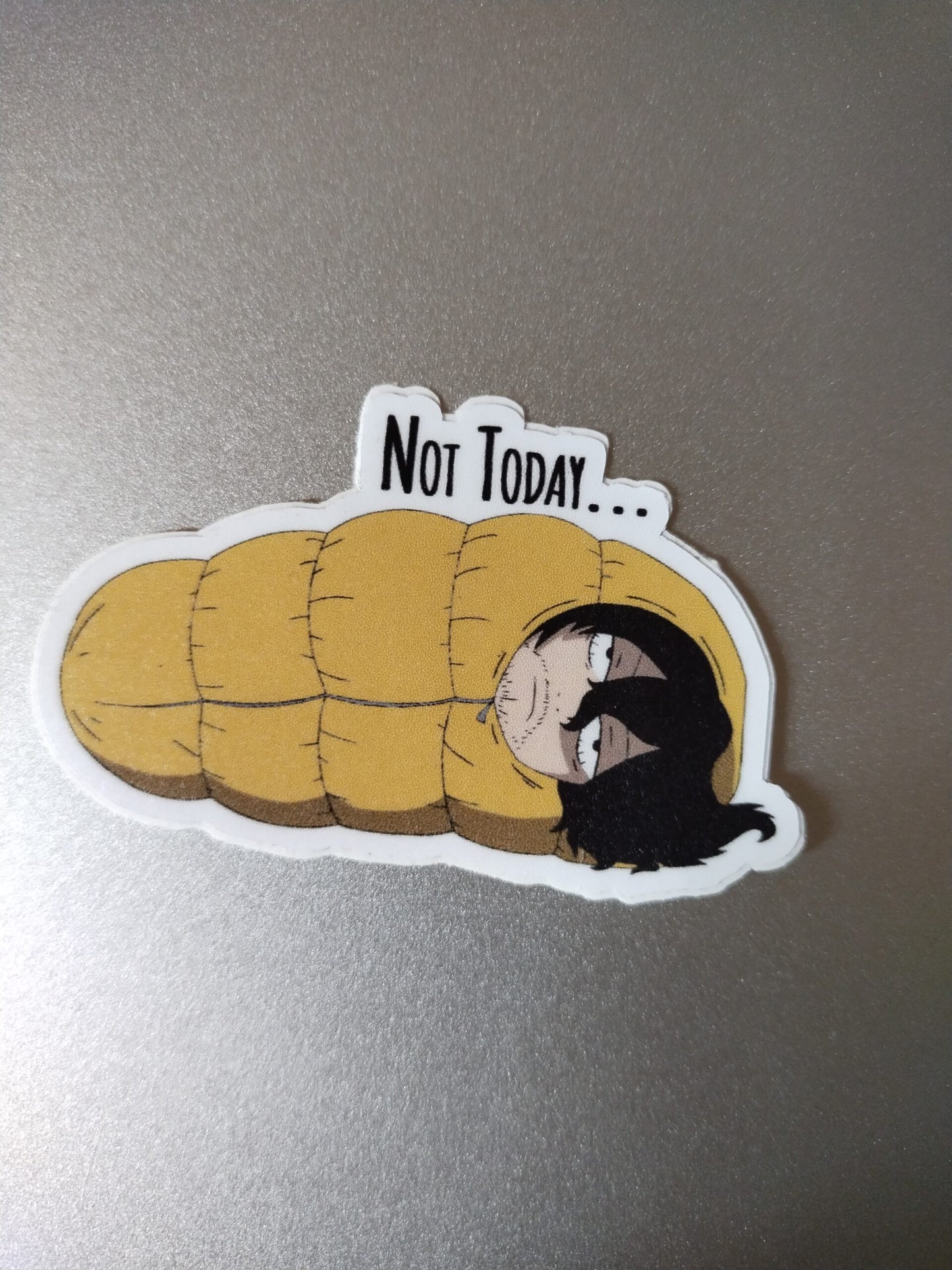 Aizawa Not Today Sticker