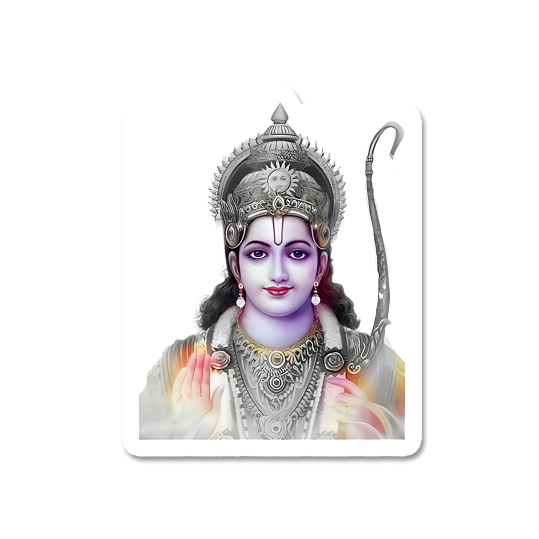 Lord Shri Ram sticker – Inkyprinty.in