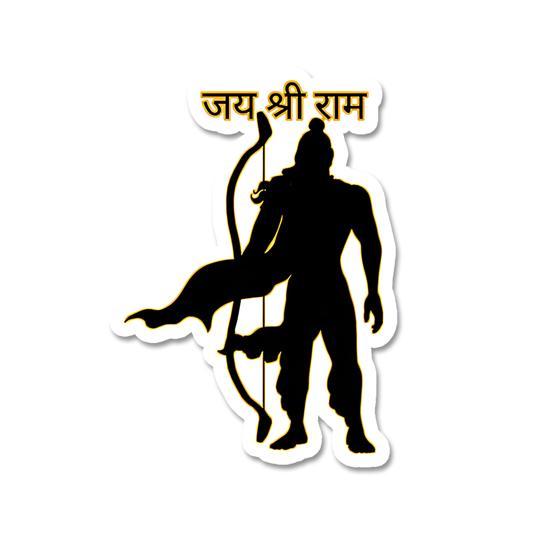 Jai Shree Ram sticker 2