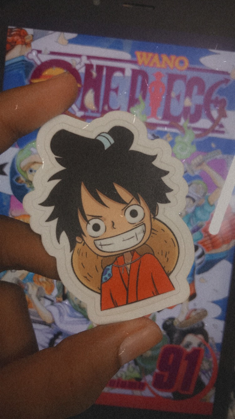 Wano Luffy Sticker