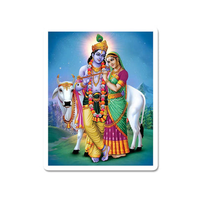 Radhe Krishna sticker