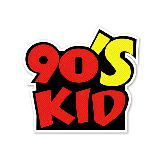 90s kid Sticker