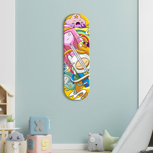 Adventure Time Skateboard Deck