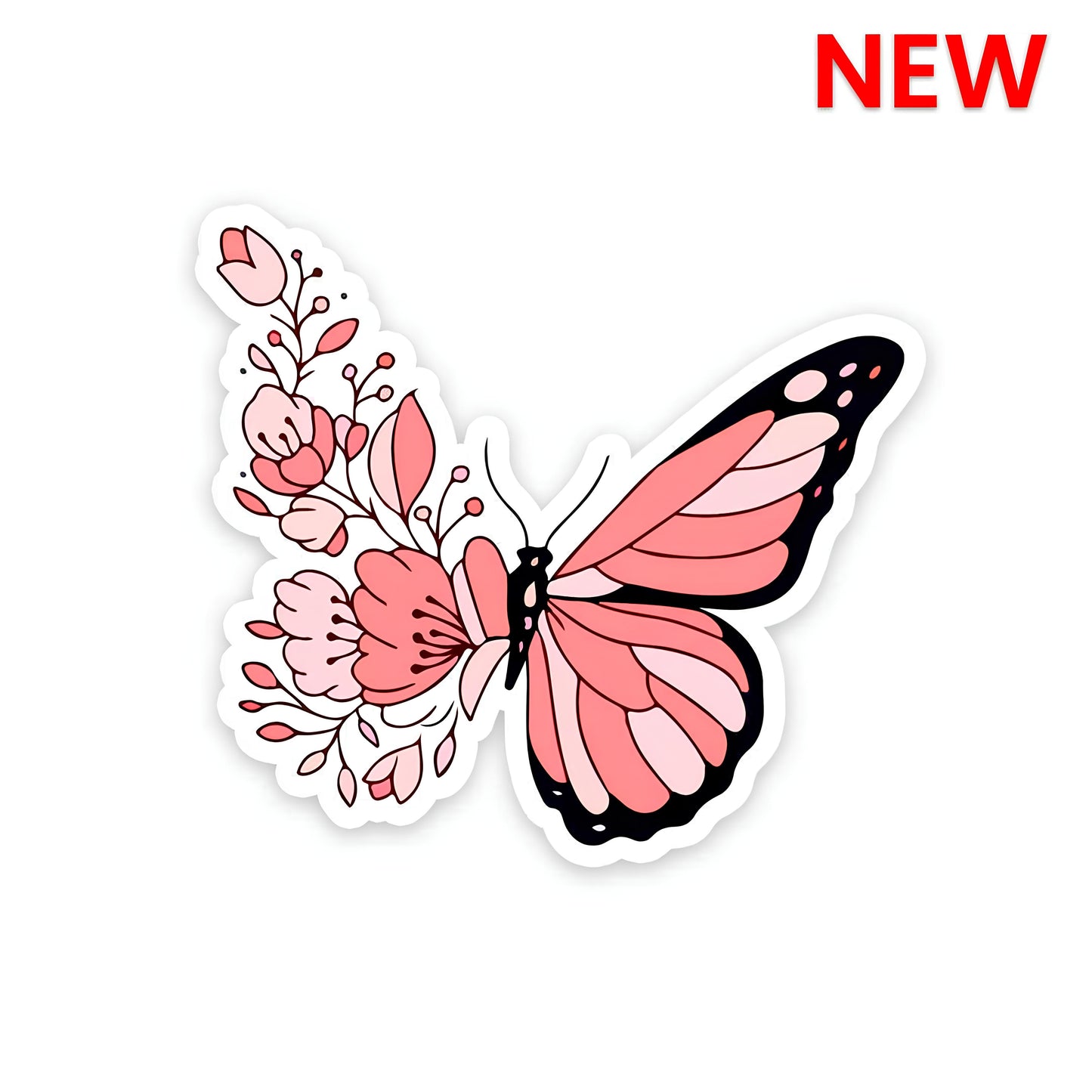 Aesthetic butterfly Sticker