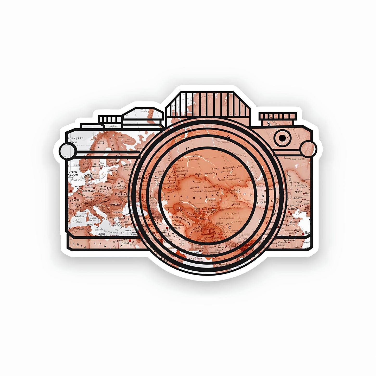 Aesthetic camera Sticker