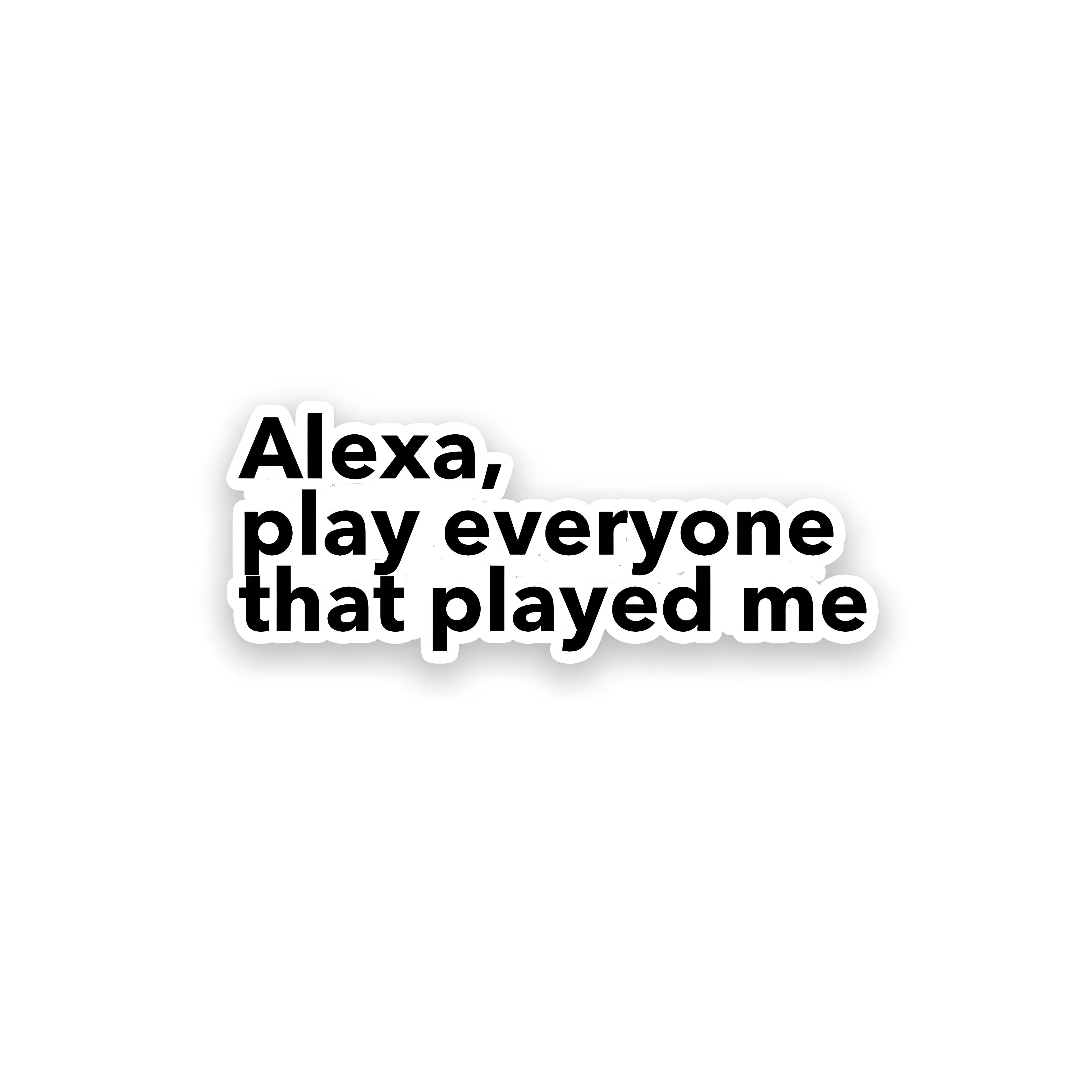 Alexa Sticker – Inkyprinty.in