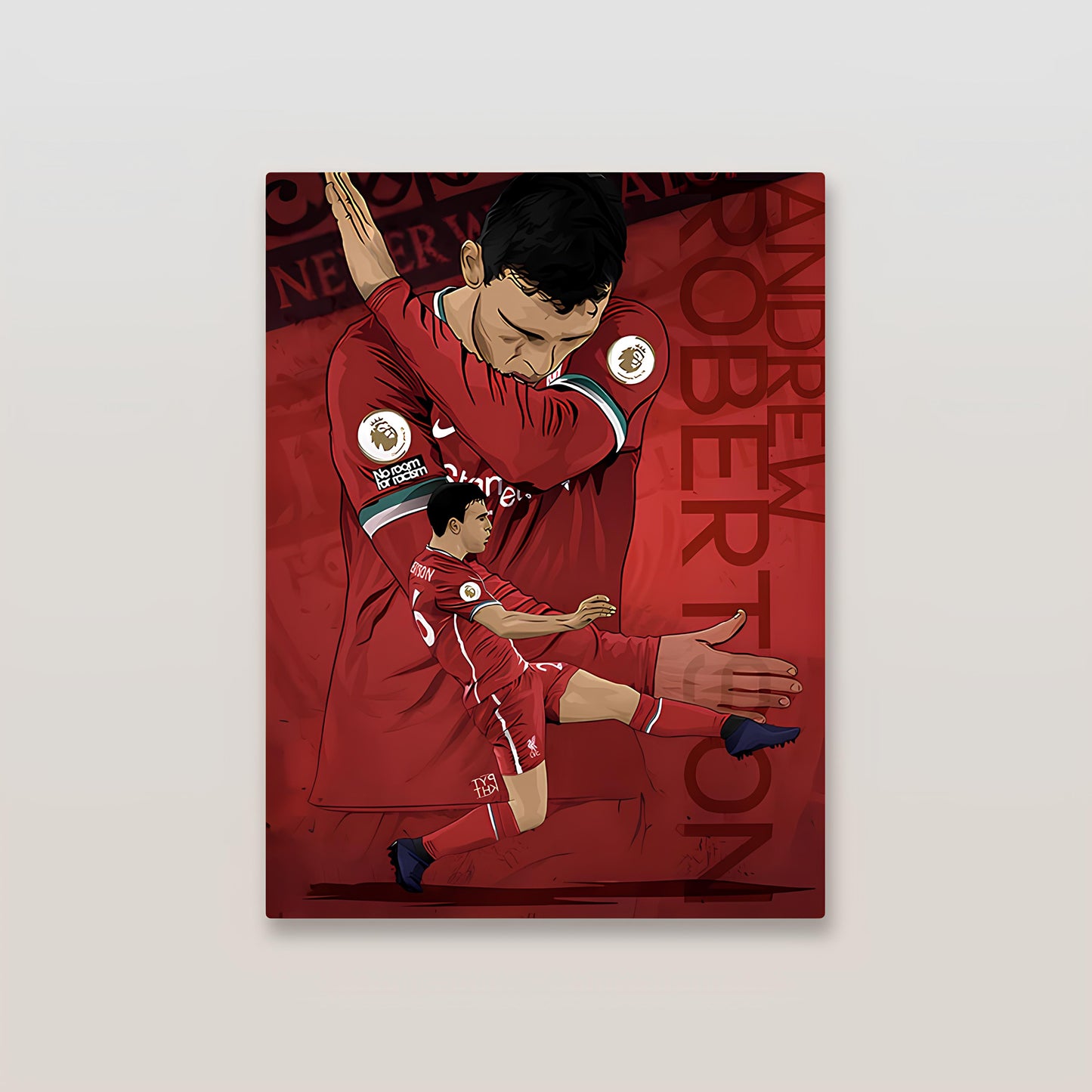 Andrew Robertson Liverpool Metal Poster