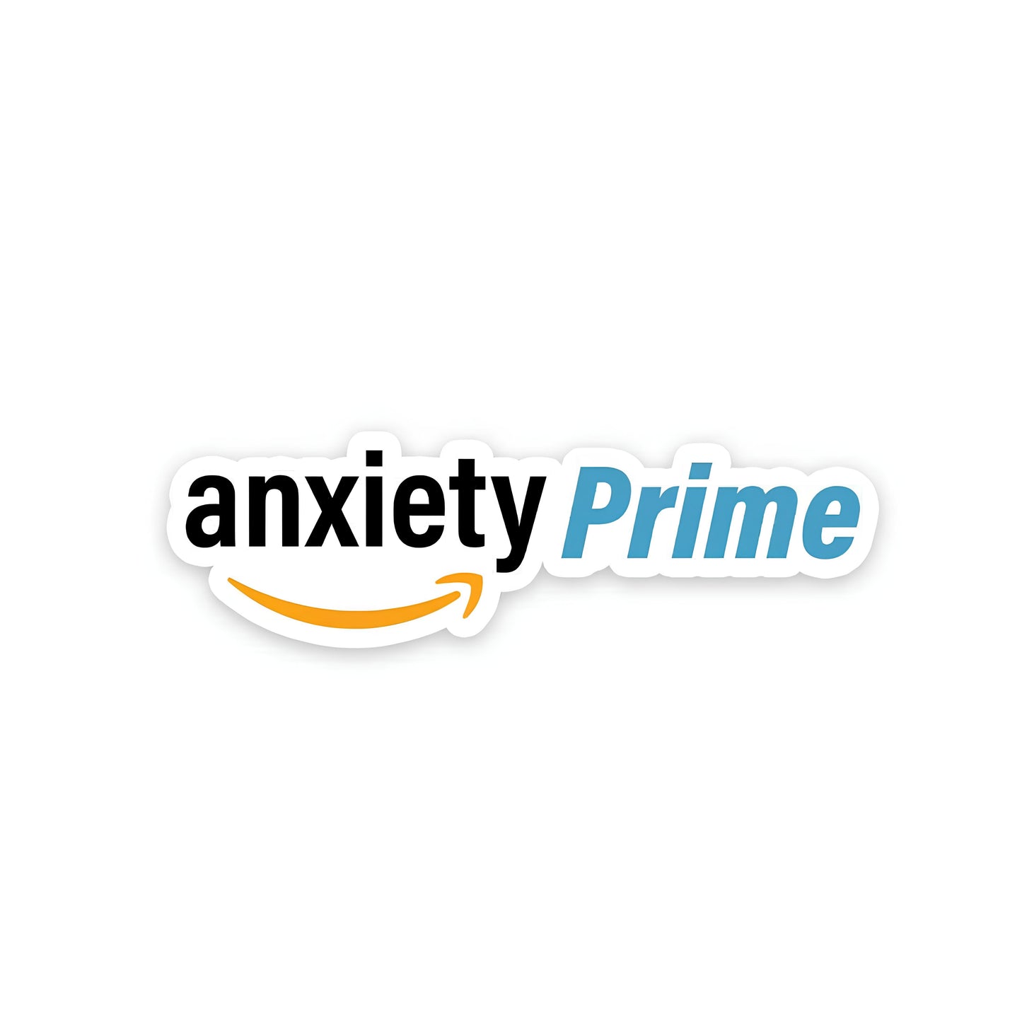 Anxiety prime sticker