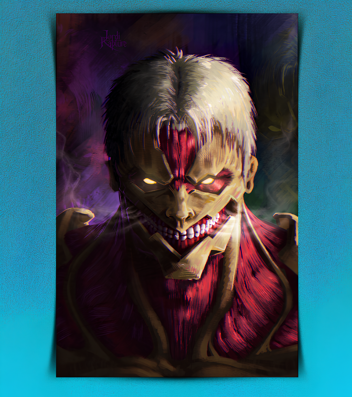 Armored Titan Wall Poster