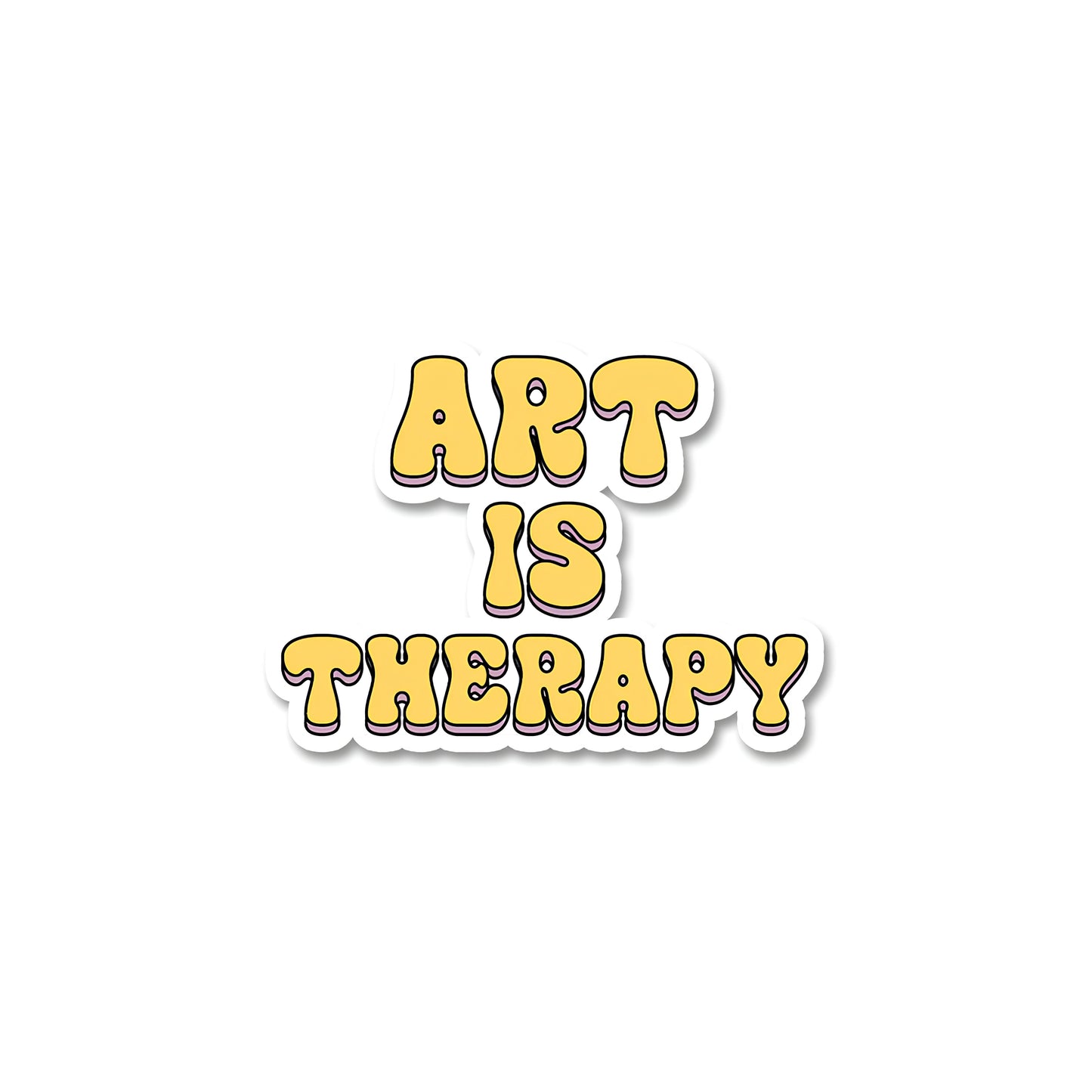 Art is tharepy sticker