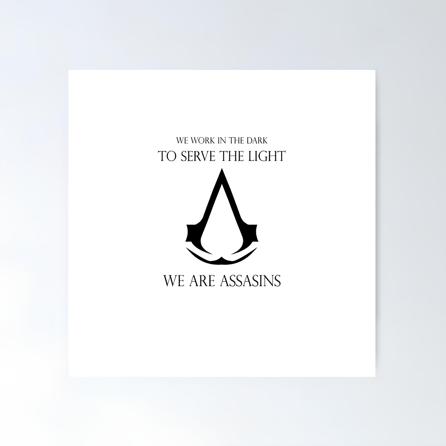 Assassin's Creed Metal Poster-19