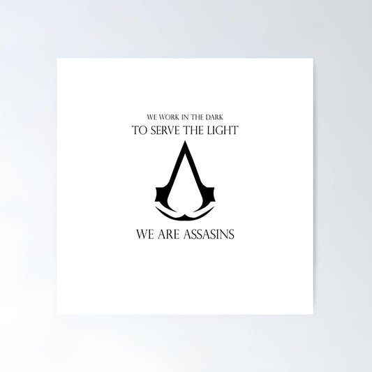 Assassin's Creed Metal Poster-19