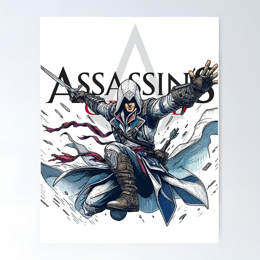 Assassin's Creed Metal Poster-35