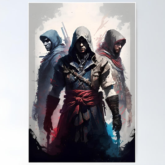 Assassin's Creed Metal Poster-37