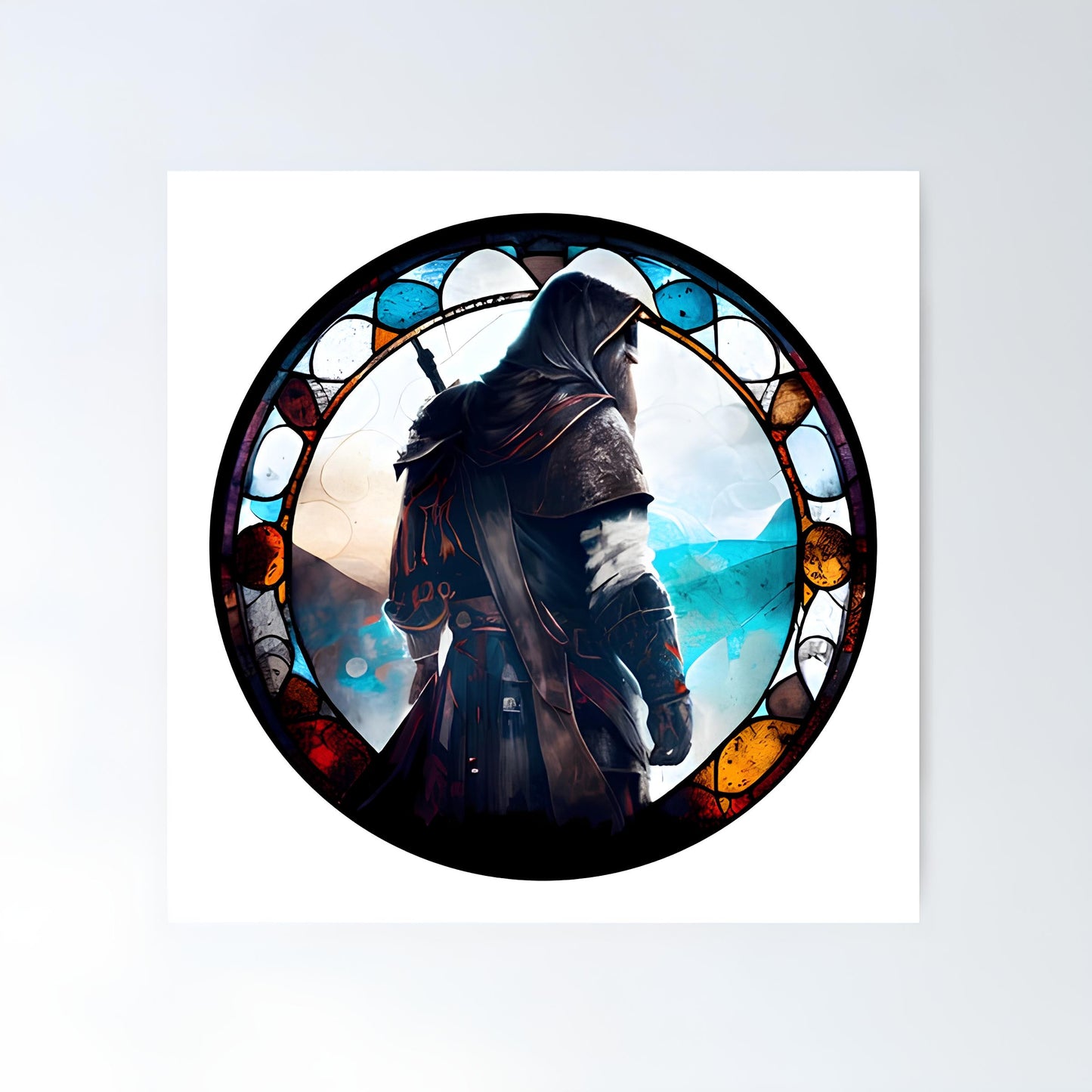 Assassin's Creed Metal Poster-44