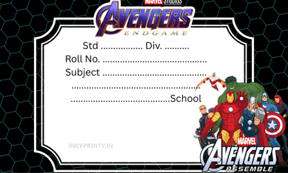 Avengers Name slip-9
