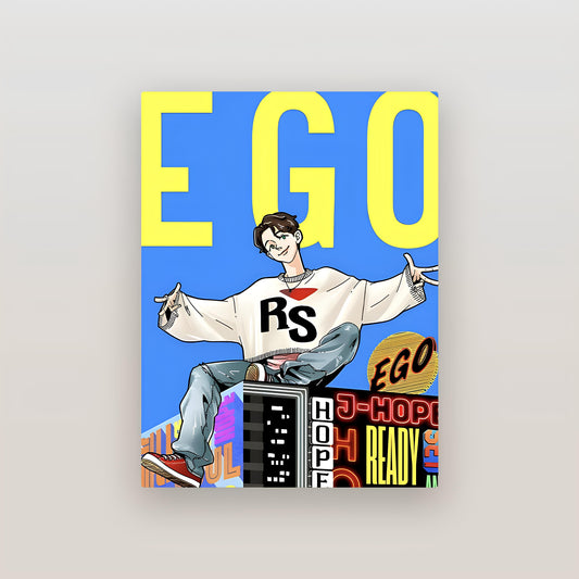 BTS Ego - Metal Poster