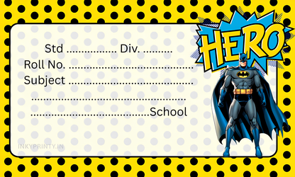 Batman Name slip-17