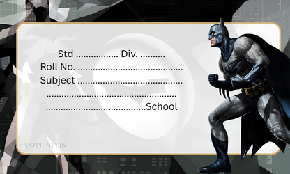 Batman Name slip-6