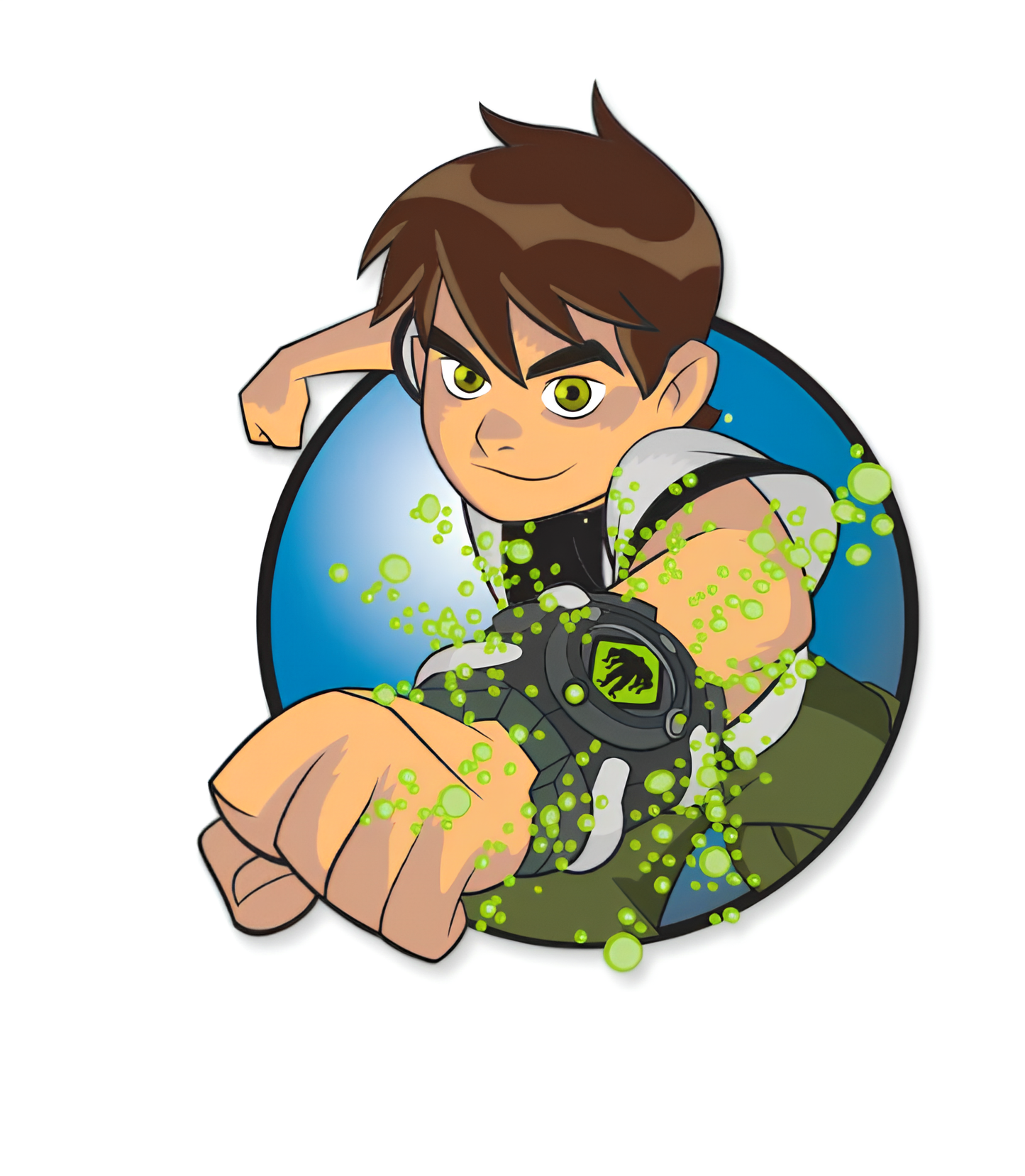 Ben In Action - Ben 10 Official Sticker